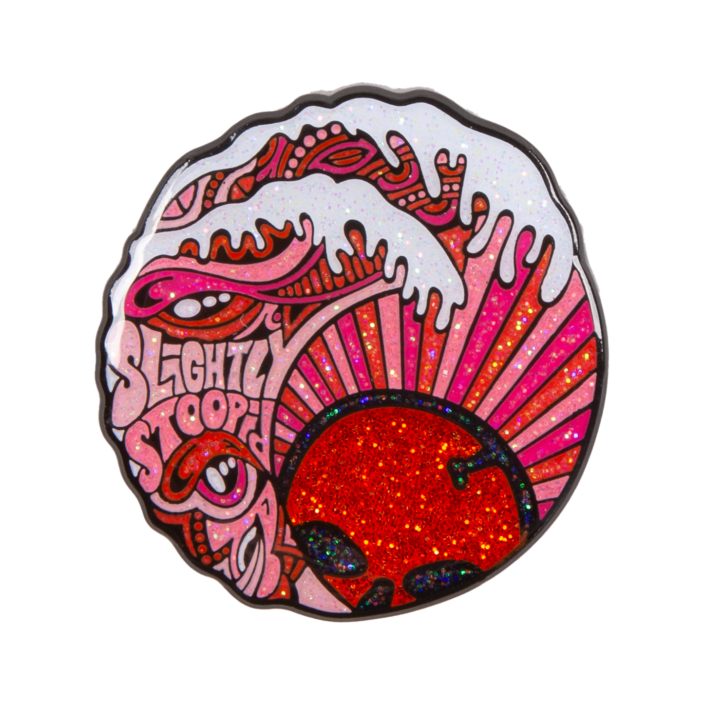Slightly Stoopid 2023 VIP Tour Pin Red