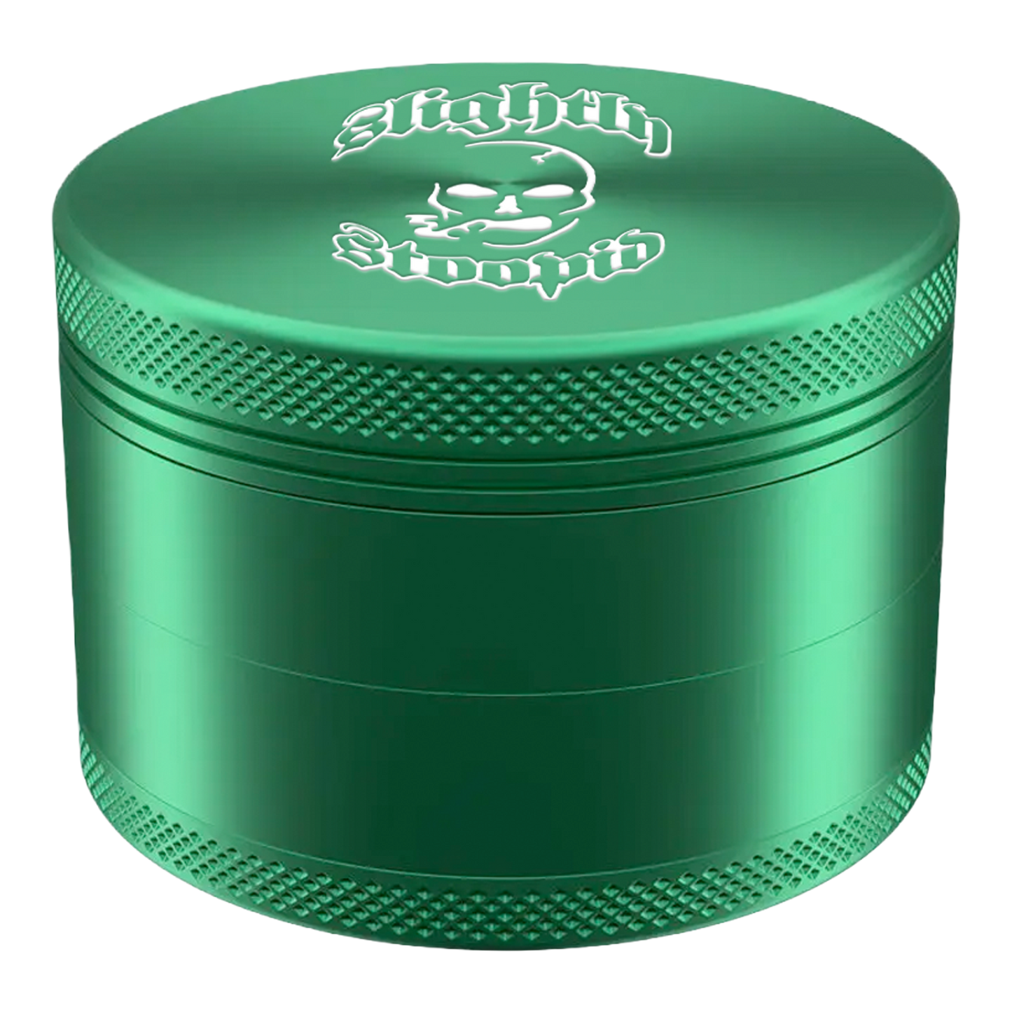 Smoking Skull 2.5" Grinder Green