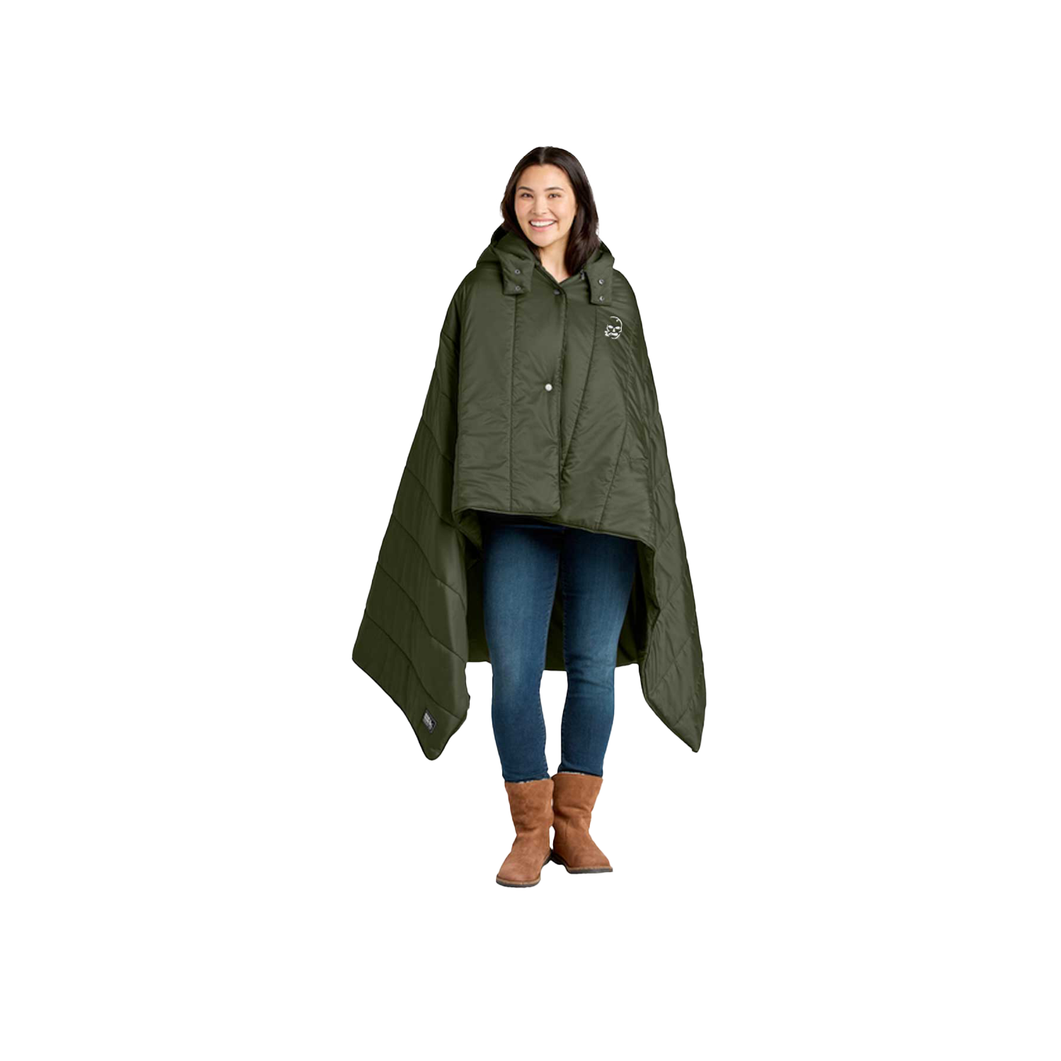 camping poncho Stoopid Comfy Camping Poncho
