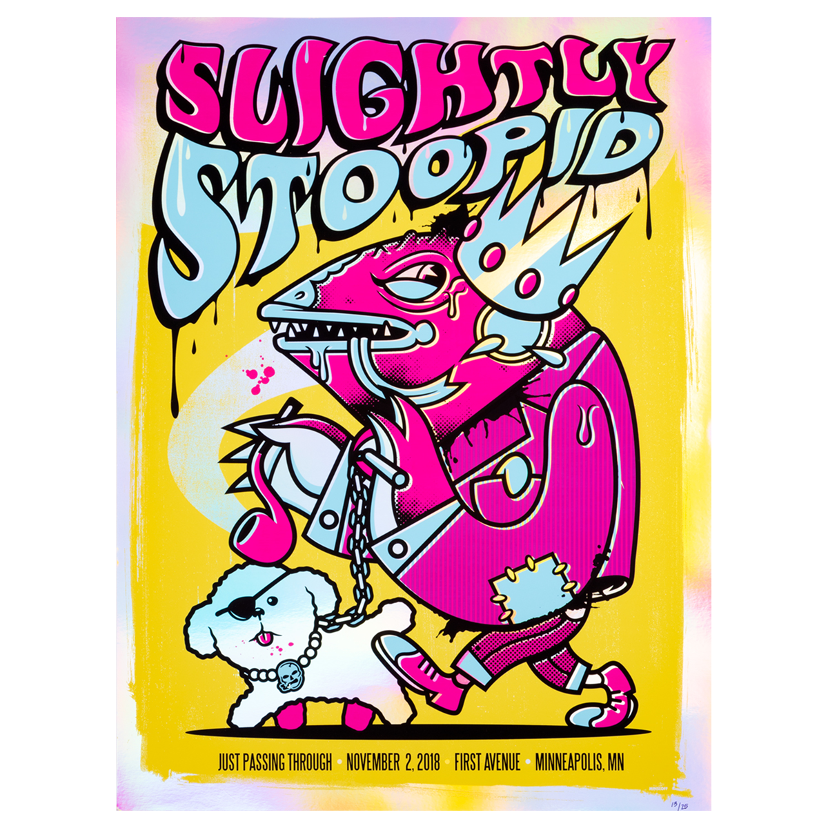 Minneapolis, MN 11.2.18 FOIL Poster