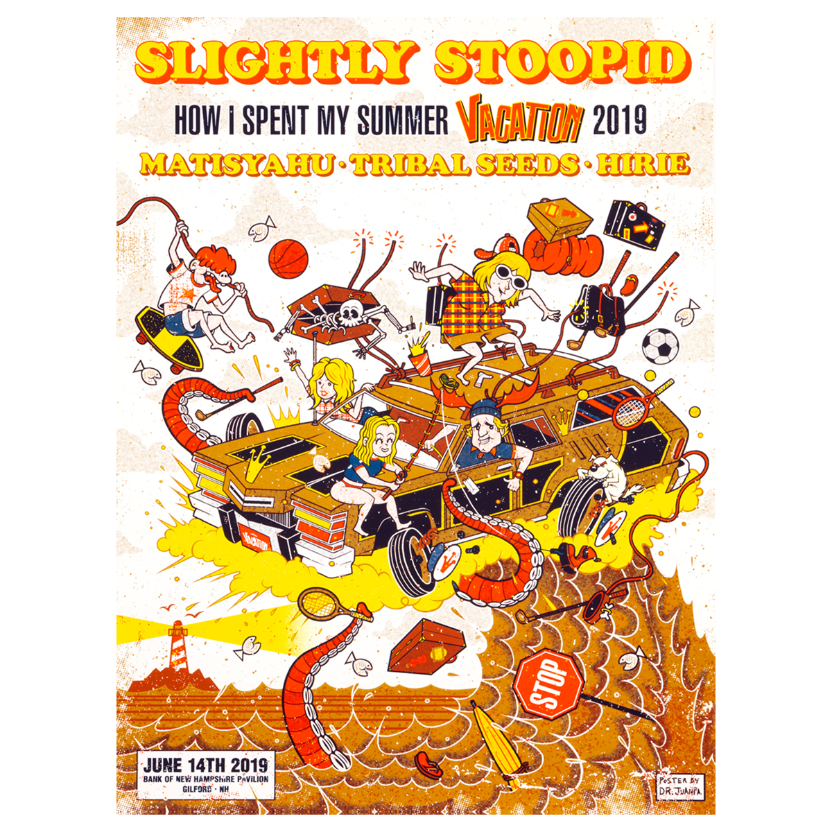 Gilford NH 6.14.19 Show Poster