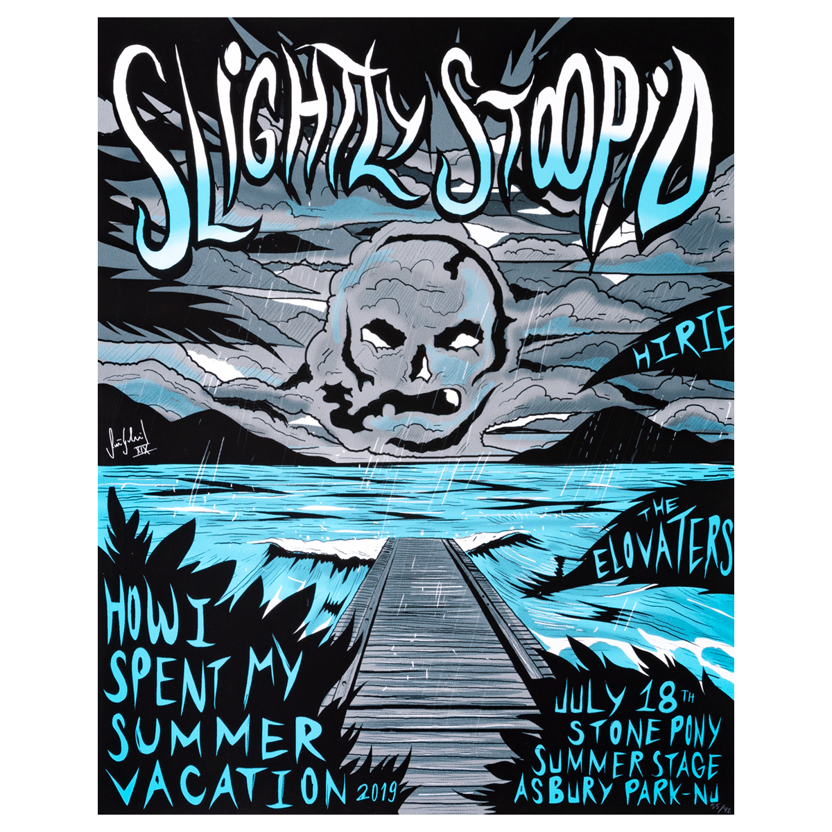 Asbury Park NJ 7.18.19 Show Poster