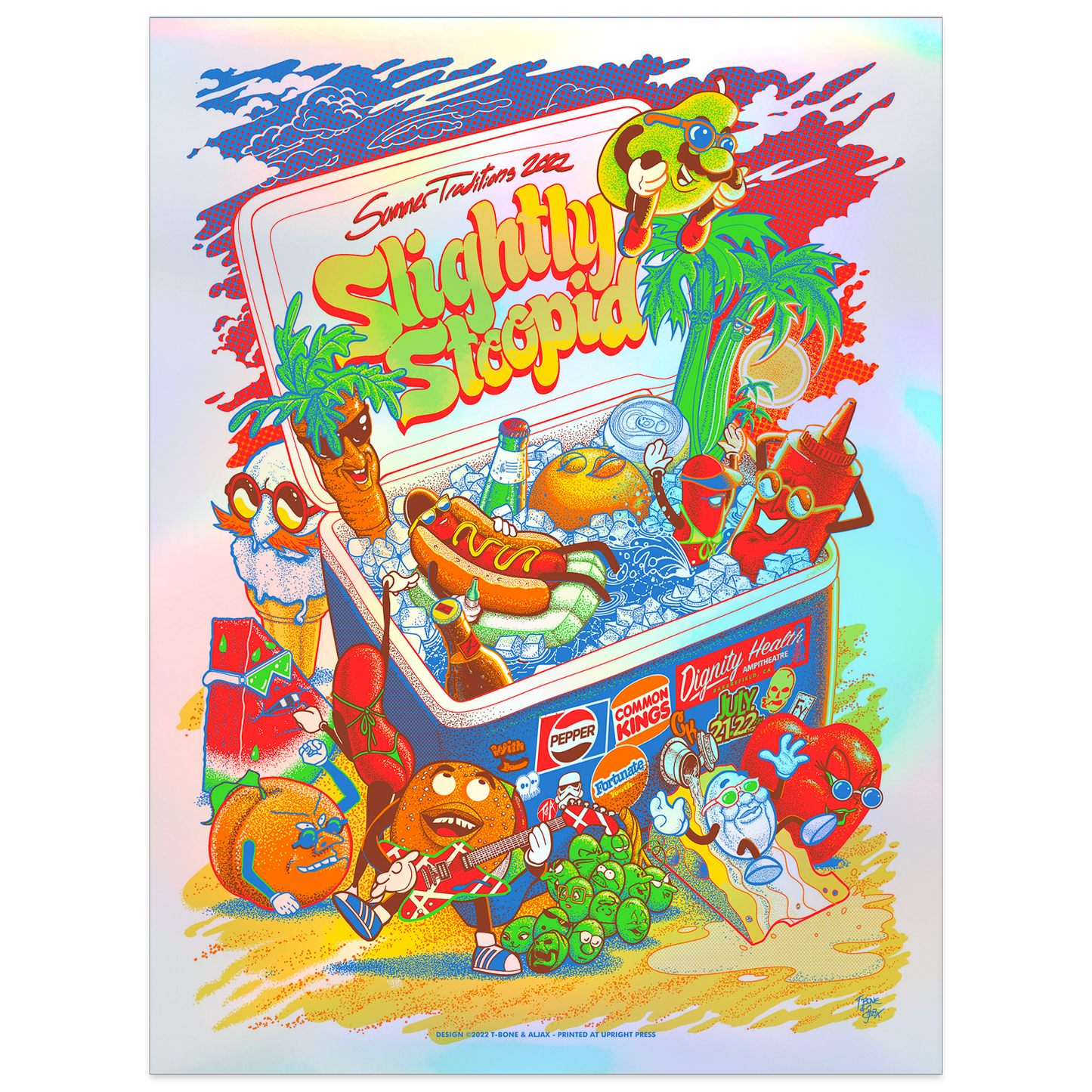 7/21 Bakersfield, CA SHOW POSTER - Regular & Foil