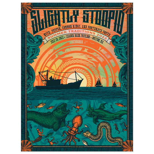 7/28 Boston, MA SHOW POSTER - Regular & Foil