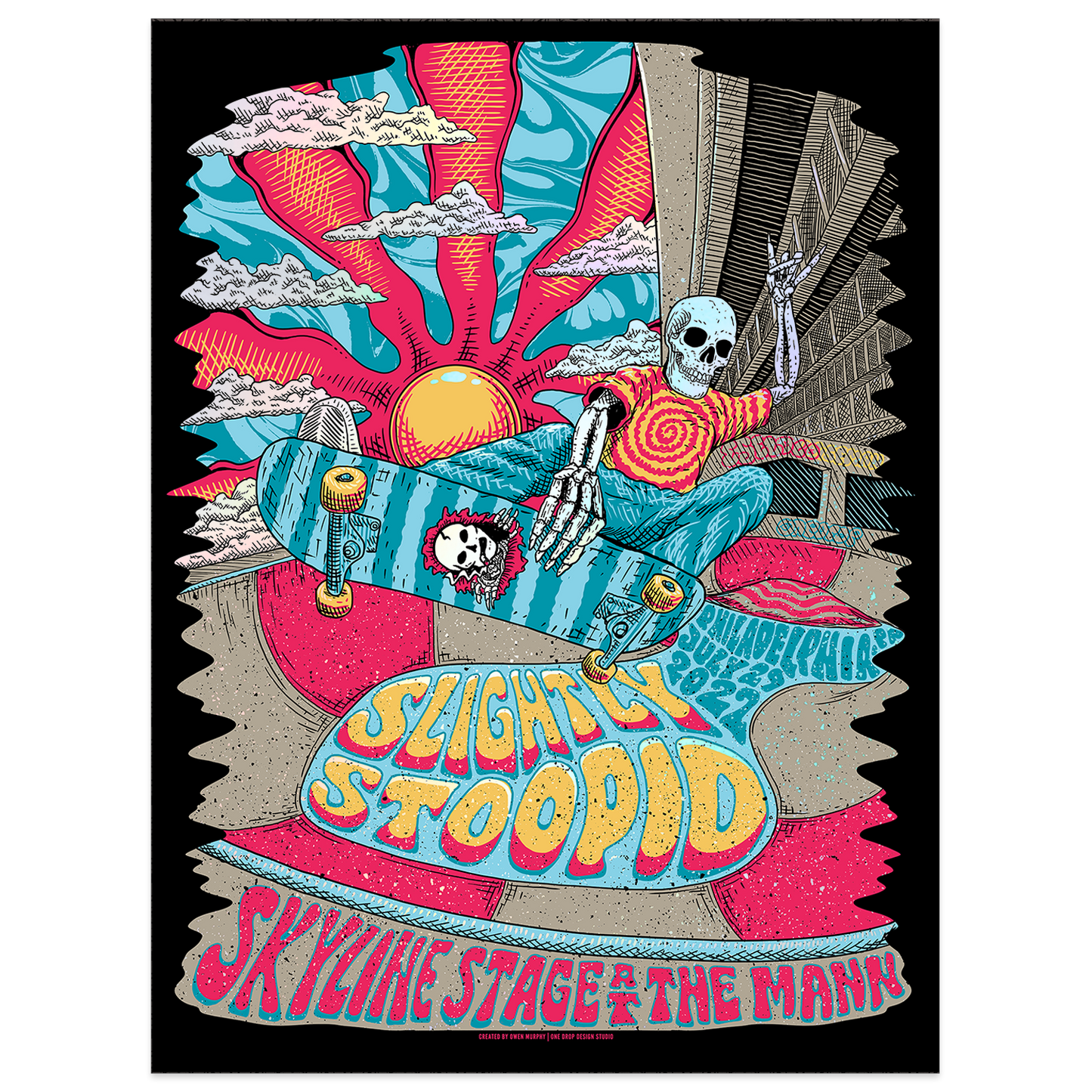 7/29 Philadelphia, PA SHOW POSTER - Regular & Foil