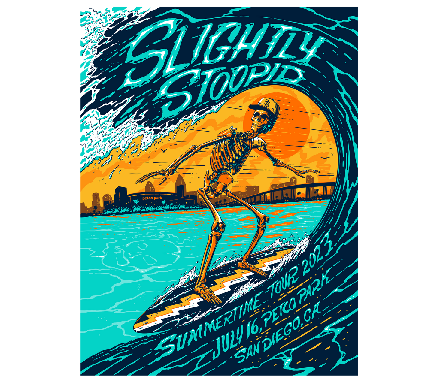 7/16/23 San Diego, CA Show Poster Matt Fleming