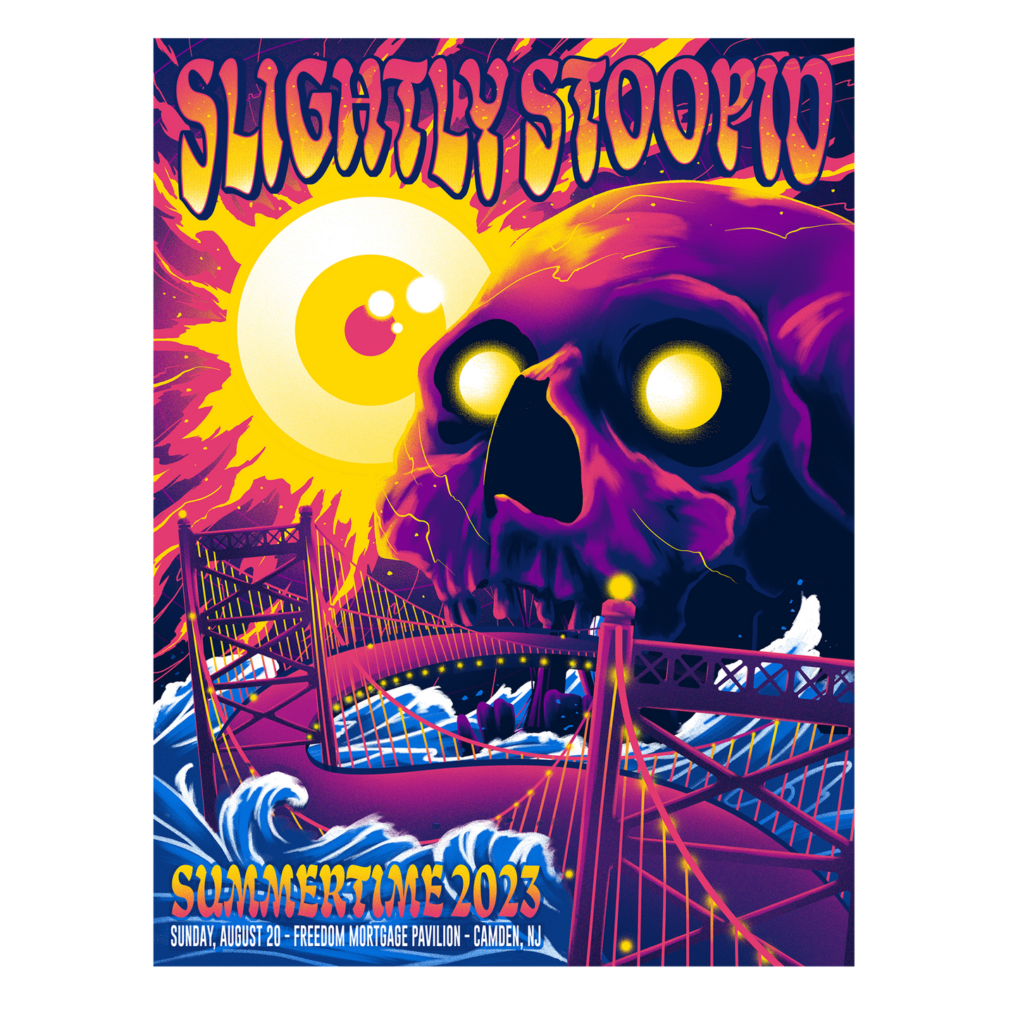 8/20/23 Camden, NJ Show Poster by Arno Kiss