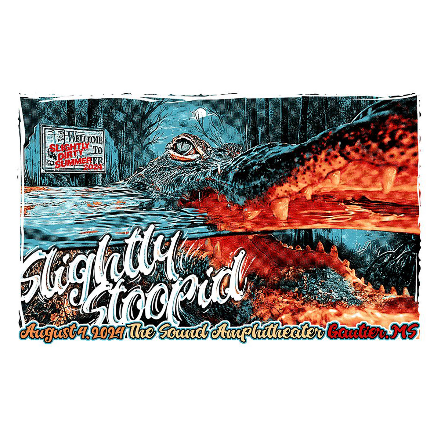 8/4/2024 Gautier, MS Show Poster by JT Luchesse