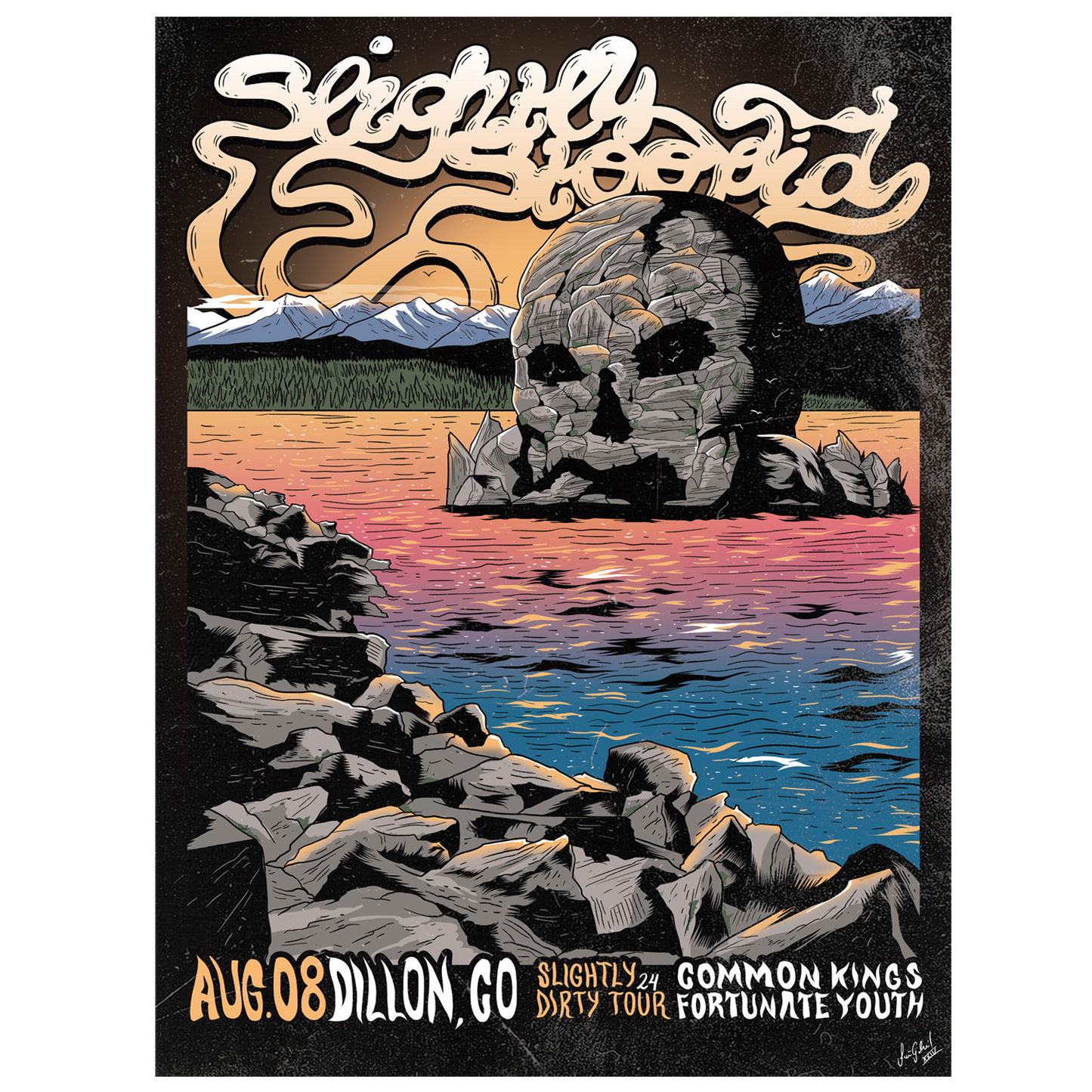 8/8/2024 Dillon, CO Show Poster by Joao Gabriel