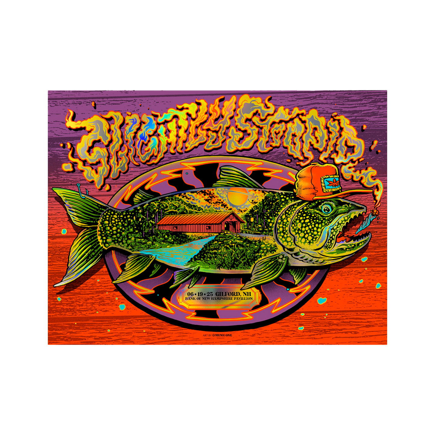 6/19/2025 Gilford, NH Munk One Poster