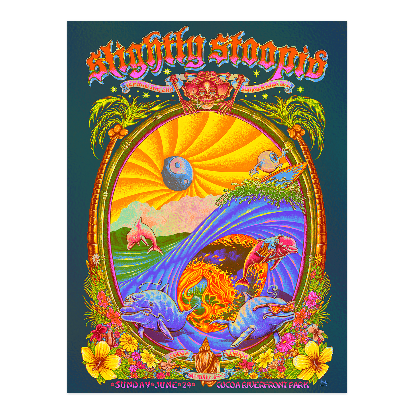 6/29/2025 Cocoa, FL Fandy Foil Poster