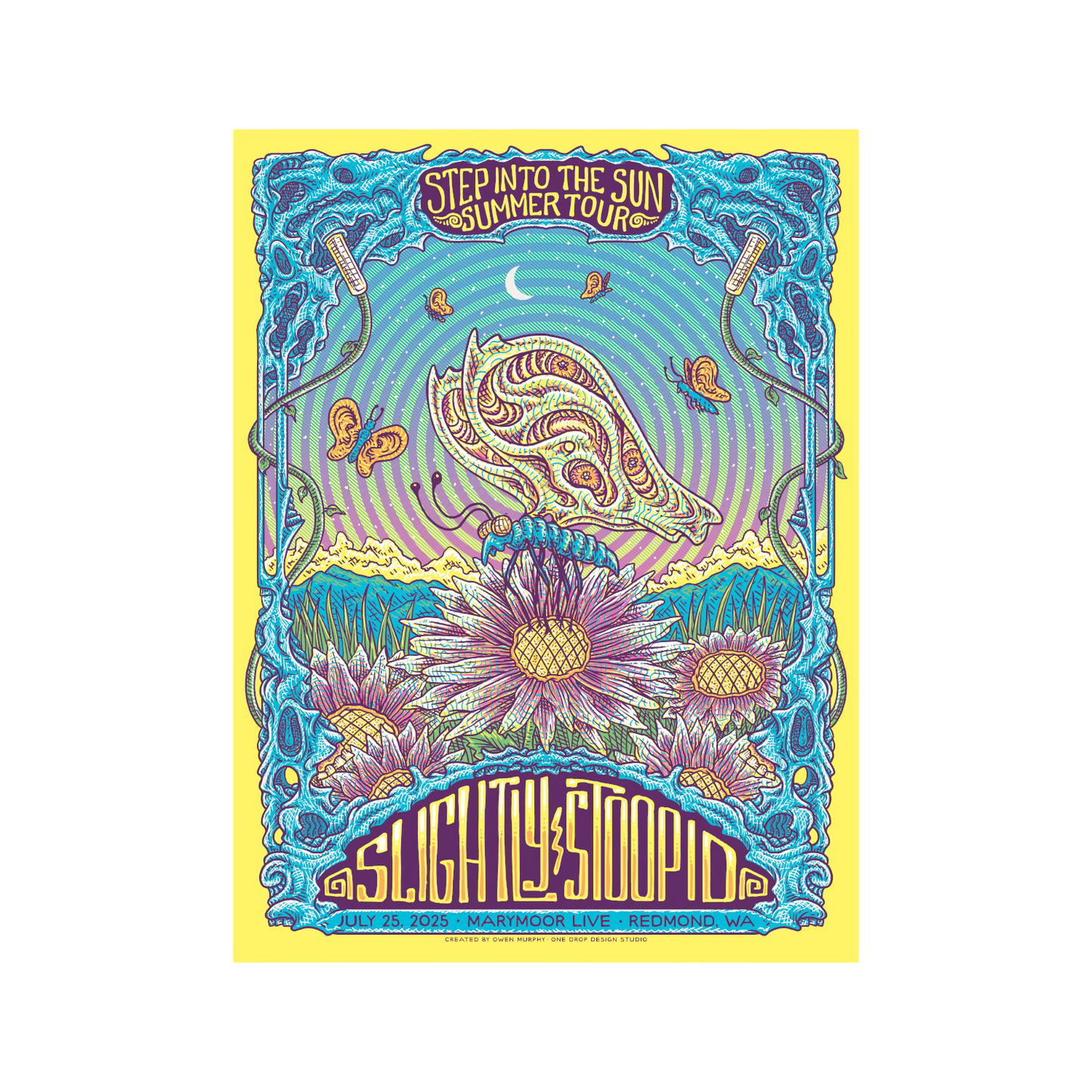 7/25/2025 Redmond, WA Owen Murphy Foil Poster