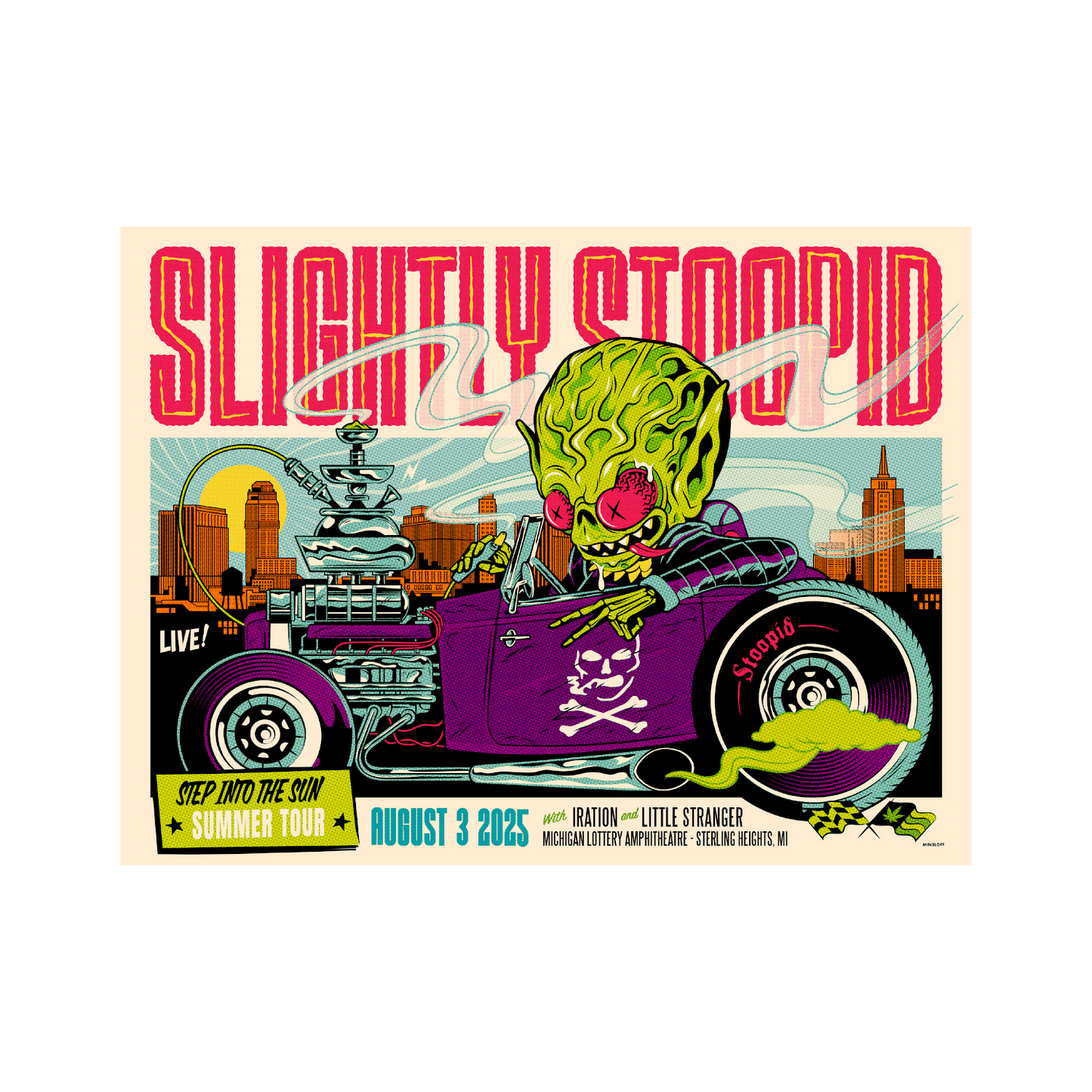 8/3/2025 Detroit, MI Ivan Minsloff Poster