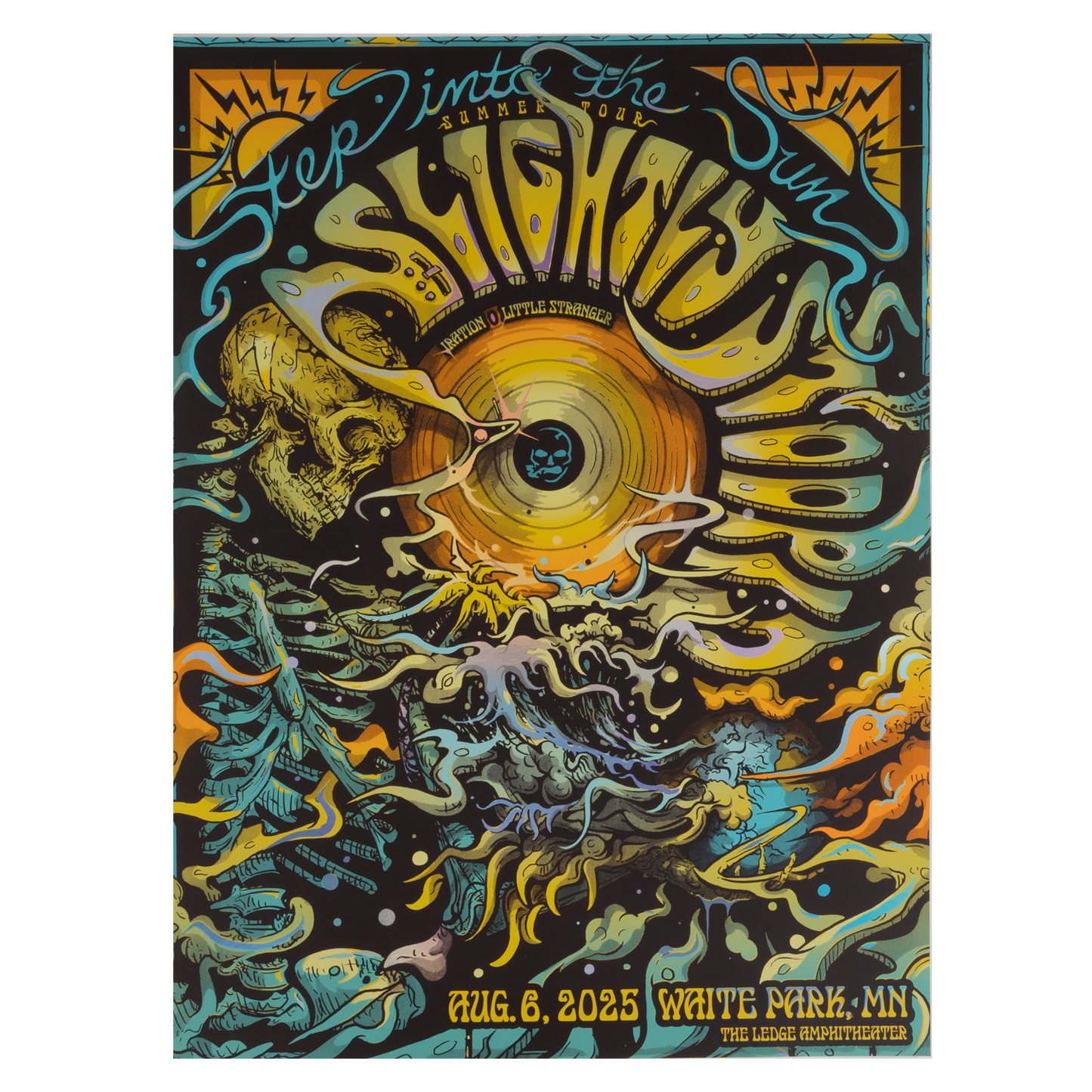 8/6/2025 Waite Park, MN Foil Poster