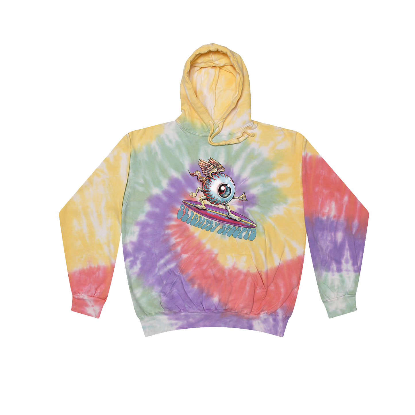 Youth Surfing Eye Tie Dye Hoodie