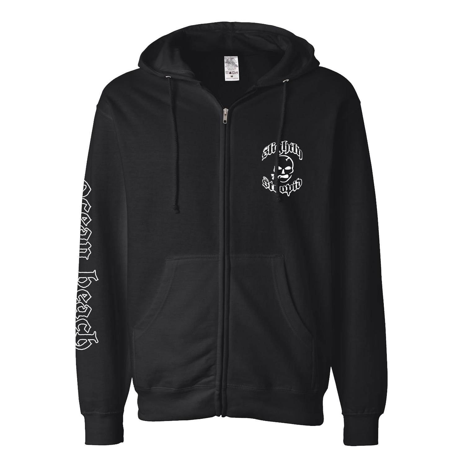 Smoking Skull OG Logo Zip Hoodie – Slightly Stoopid