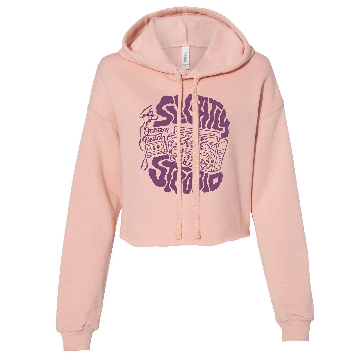 OB Cassette Crop Hoodie