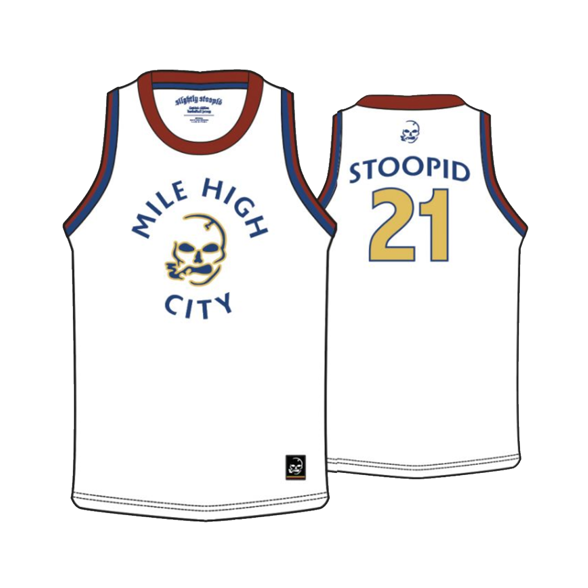 Red Rocks 2021 White Mile High Jersey