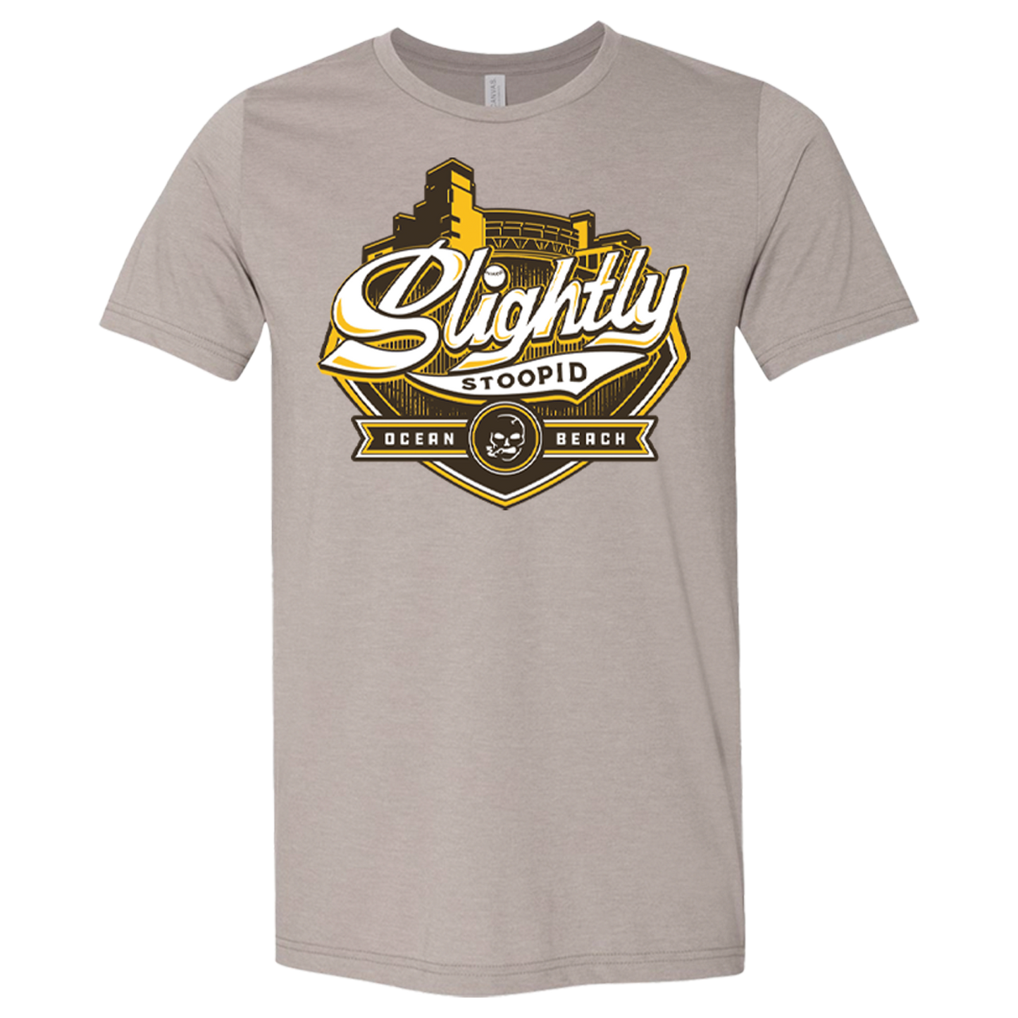 San Diego 2022 Baseball Tee (Heather Stone)