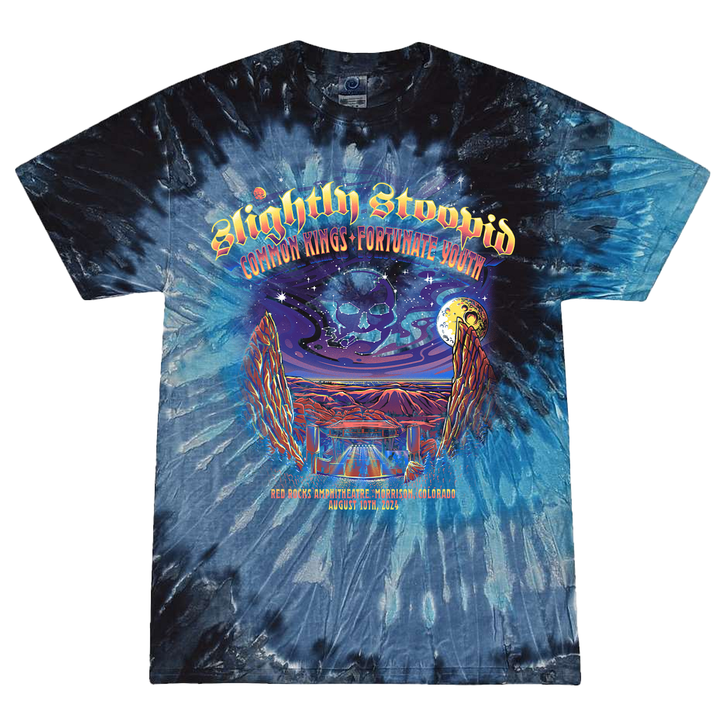 2024 Red Rocks Event Tie Dye Tee