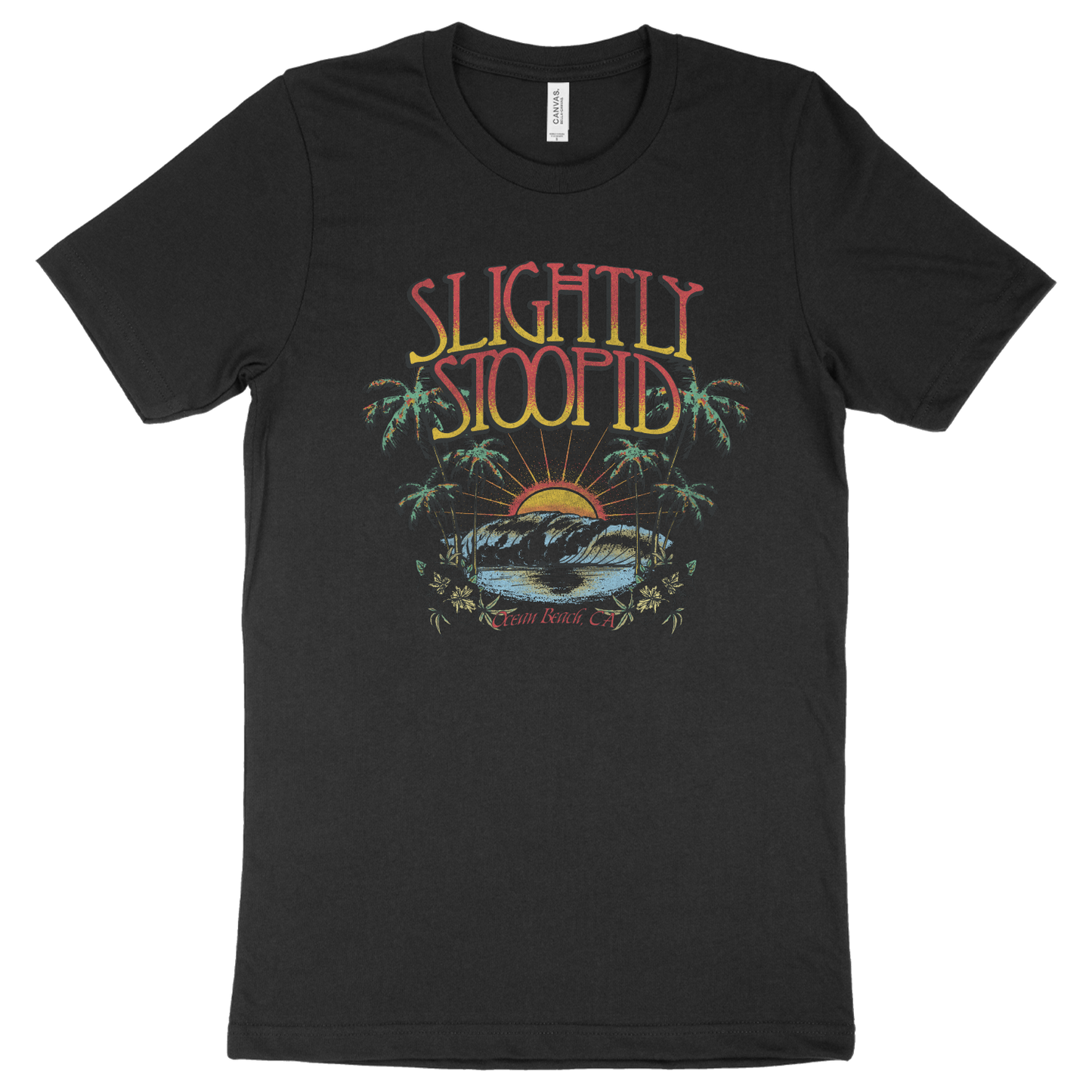 Vintage Summer Beach (Ocean Beach) - Vintage Black