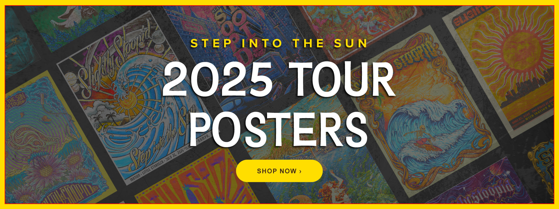 2025 tour posters. Shop now.