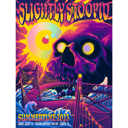 8/20/23 Camden, NJ Foil Show Poster by Arno Kiss (Well Traveled)