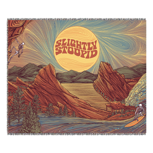 Red Rocks 2021 Woven Blanket