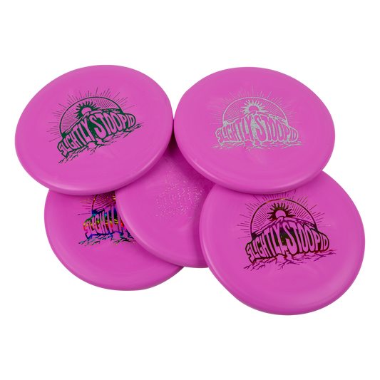 Slightly Stoopid Discmania Disc Golf Putter - Purple