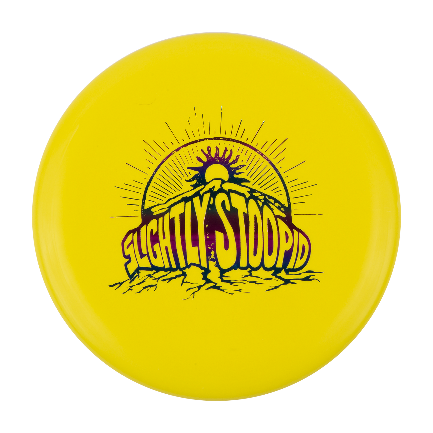Slightly Stoopid Discmania Disc Golf Putter - Yellow