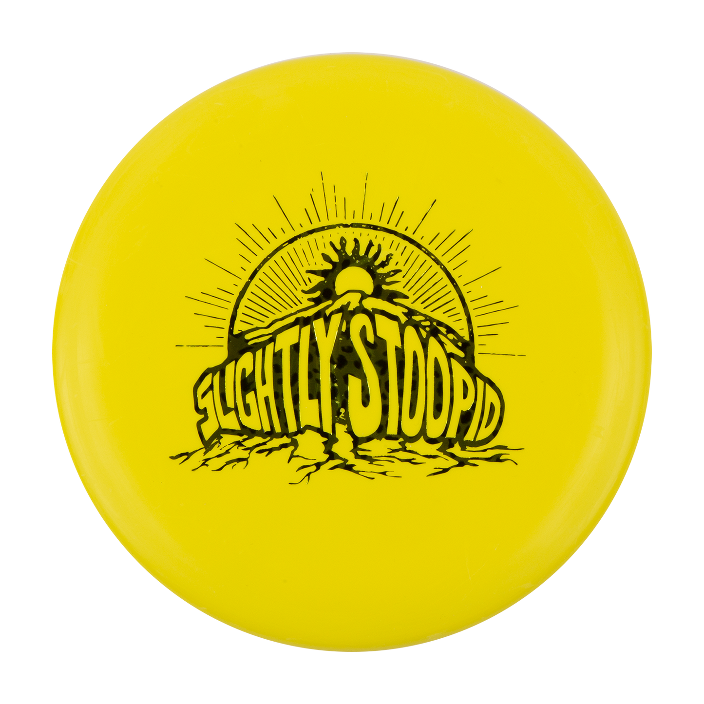 Slightly Stoopid Discmania Disc Golf Putter - Yellow