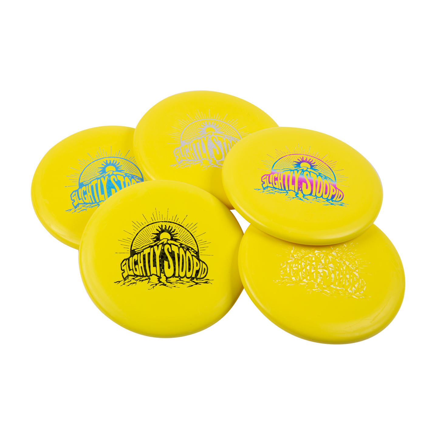 Slightly Stoopid Discmania Disc Golf Putter - Yellow