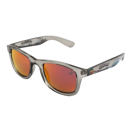 Slightly Stoopid Wayfarer Frame (Smoke/Ocean Logo) - SUM Collabs