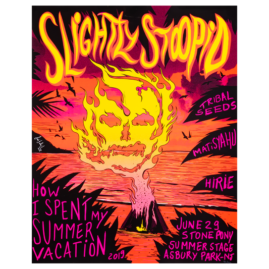 Asbury Park NJ 6.29.19 Show Poster