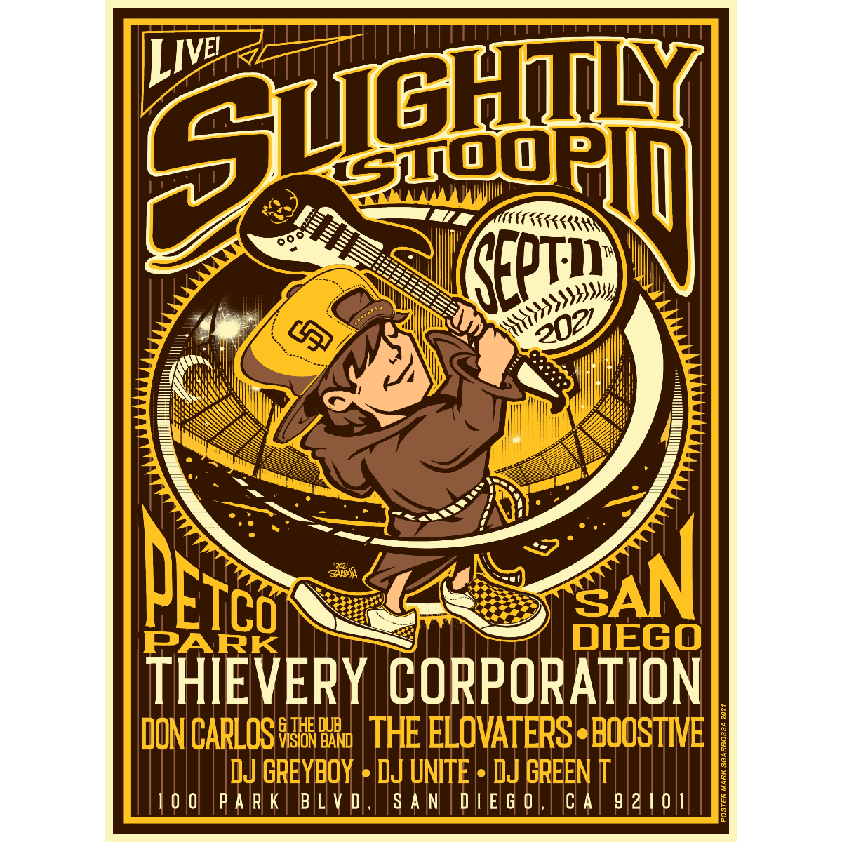 San Diego 2021 Friar Poster