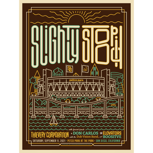 San Diego 2021 Stadium Poster