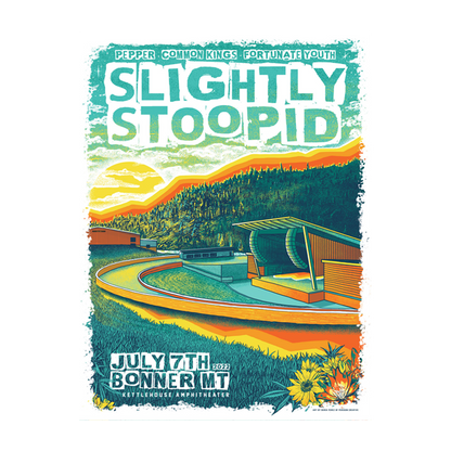 7/07 Bonner, MT SHOW POSTER - Regular & Foil