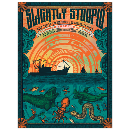 7/28 Boston, MA SHOW POSTER - Regular & Foil