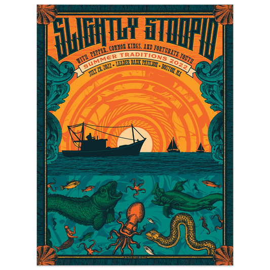 7/28 Boston, MA SHOW POSTER - Regular & Foil