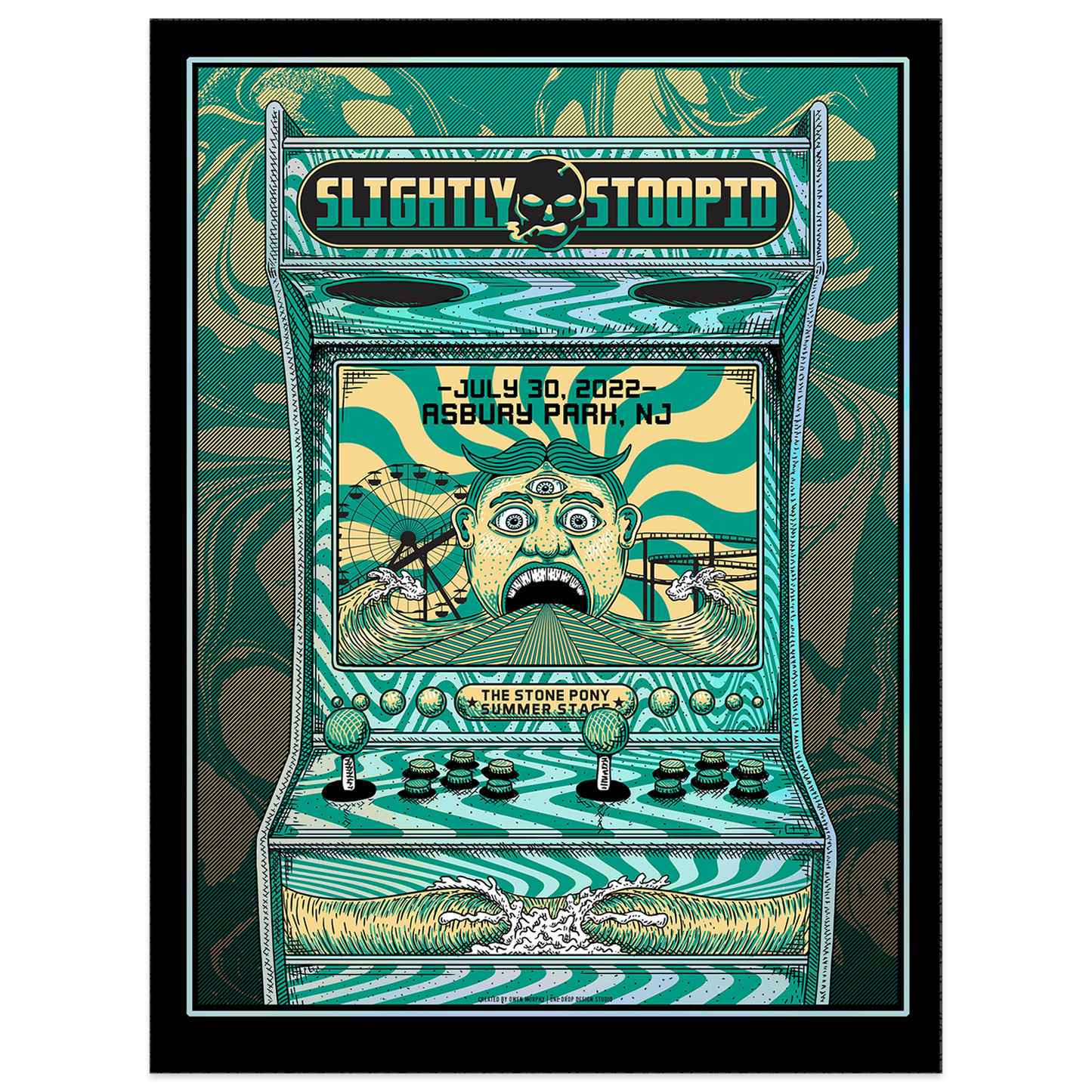 7/30 Asbury Park, NJ SHOW POSTER - Regular & Foil