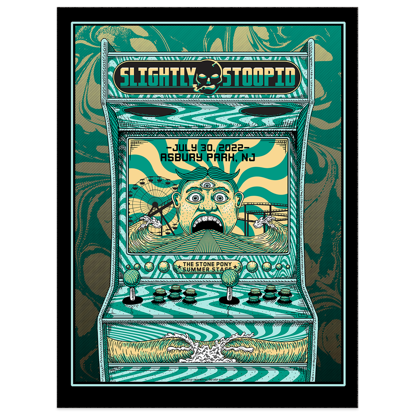 7/30 Asbury Park, NJ SHOW POSTER - Regular & Foil