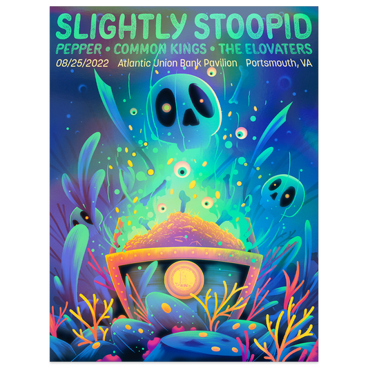 8/25 Portsmouth, VA SHOW POSTER - Regular & Foil