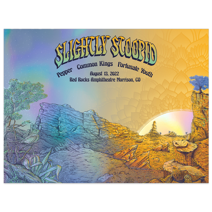 8/13 Morrison, CO - SHOW POSTER - Regular & Foil - Max Wesoloski