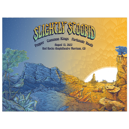 8/13 Morrison, CO - SHOW POSTER - Regular & Foil - Max Wesoloski