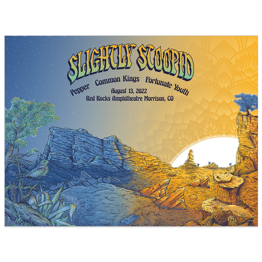 8/13 Morrison, CO - SHOW POSTER - Regular & Foil - Max Wesoloski