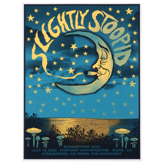 7/15/23 Irvine, CA Show Poster by Methane Studios