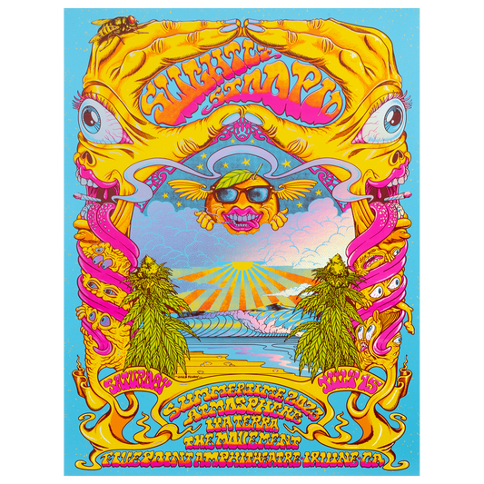 7/15/23 Irvine, CA Foil Show Poster by Fandy Darisman