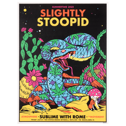 7/21/23 The Woodlands, TX Show Poster by Ivan Minsloff