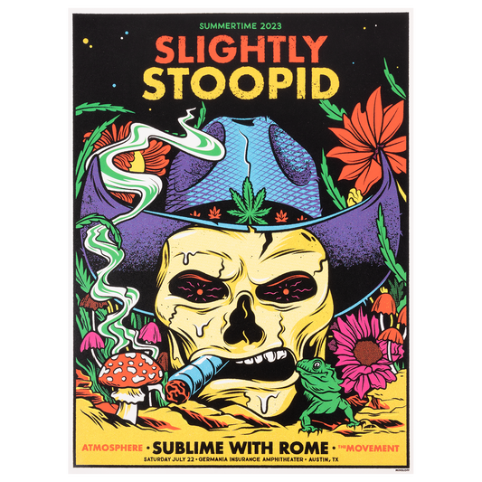 7/22/23 Austin, TX Show Poster by Ivan Minsloff