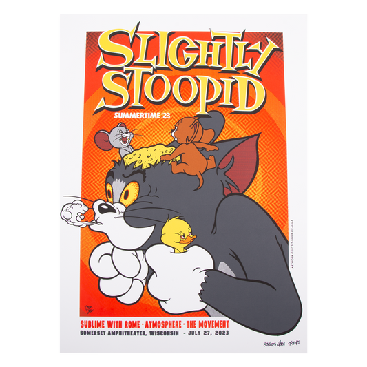 7/27/23 Somerset, WI Show Poster by T-Bone + Aljax